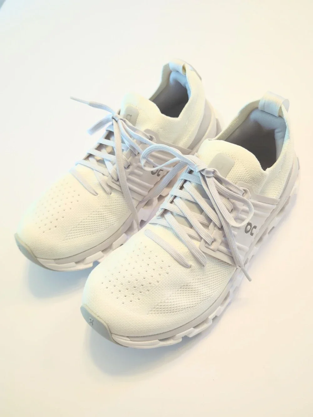 On Cloud Cloudswift 3 Daily Trainers Mesh Sneakers Size 7.5 Frost White EUC
